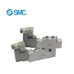 SMC SY5120-1GE-01 5通电磁阀SY5000系列直接配管型/单体式2位单电控直接出线式300mm手动锁定