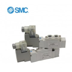 SMC SY5120-1LND-01 5通电磁阀SY5000系列 直接配管型/单体式2位单电控 L形插座式不带导线旋具锁定