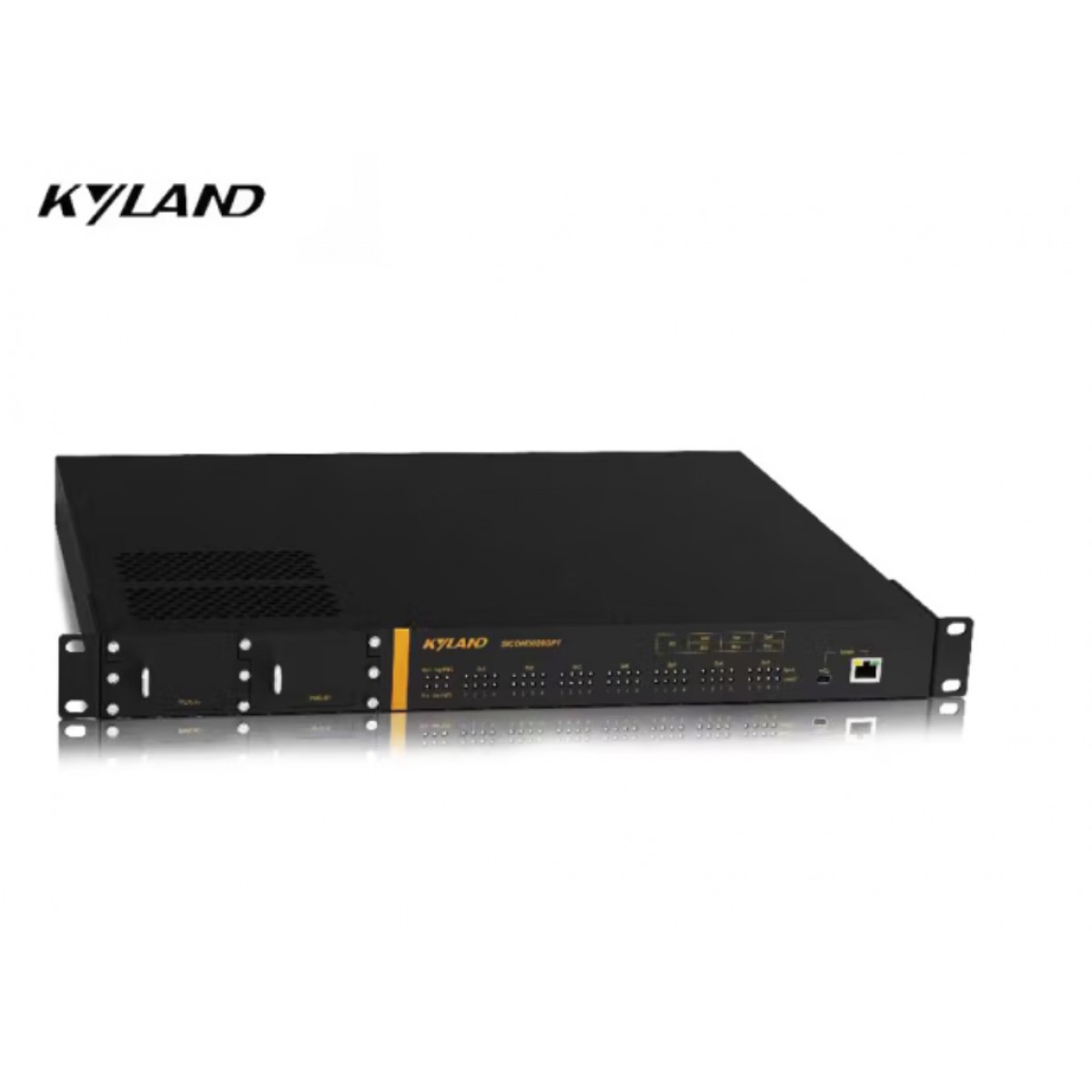 东土科技（KYLAND）二/三层网管型机架式工业以太网交换机SICOM3028GPT-L2G-4GX24GE-HV-HV(不含子卡）