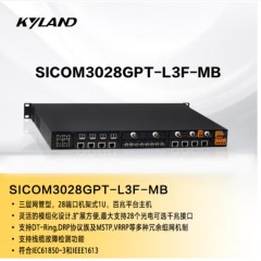 东土科技（KYLAND）三层网管交换机24+4G千兆主机SICOM3028GPT-L3F-MB（不含子卡货期4周）