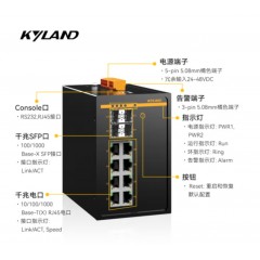 东土科技（KYLAND）交换机 SICOM3000A-LITE-2M6T-SC05-L2-L2二层卡轨式管理型以太网交换机